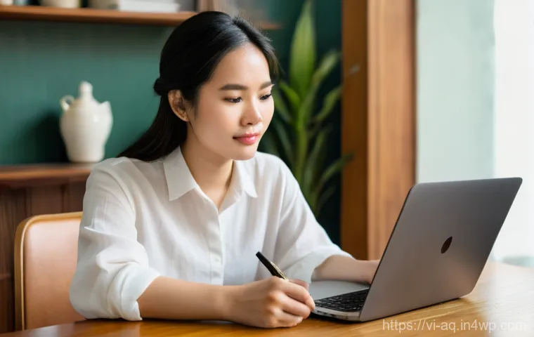 피드백 수집을 위한 질문 목록 - **Prompt: "A young Vietnamese female content creator, in her late twenties, wearing a simple yet ele...